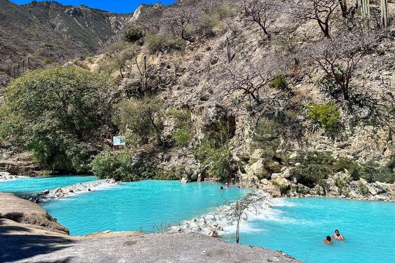 From Mexico City: Tolantongo Hot Springs Day Trip with Guide - Paraíso Escondido pools and the river