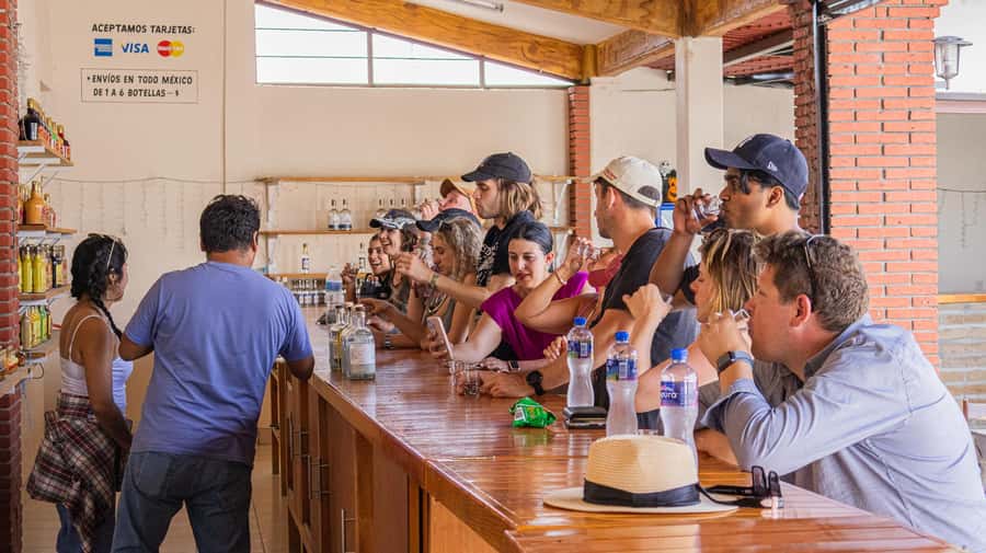 From Oaxaca de Juarez: Hierve el Agua and Mezcal Distillery - What happens at the mezcal distillery