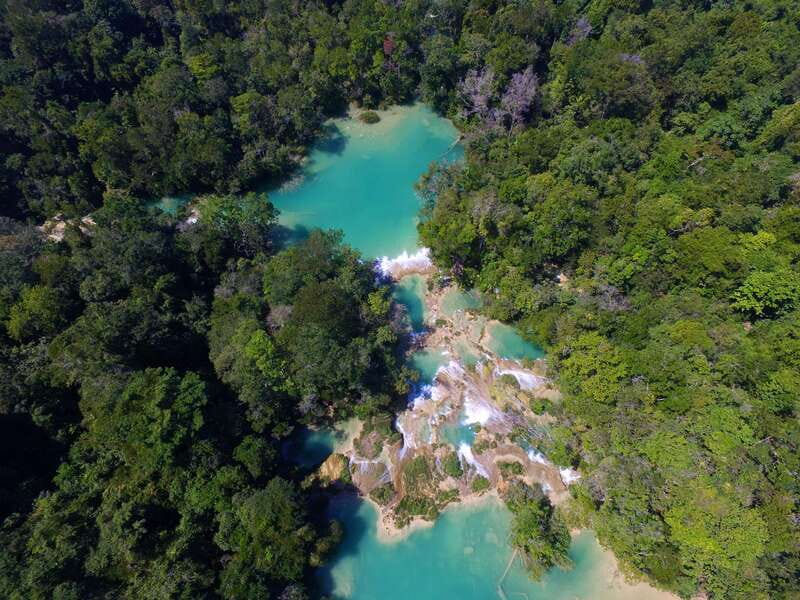 From Palenque: Palenque Ruins and waterfalls Roberto Barrios - Food, breaks, and the changing-van issue