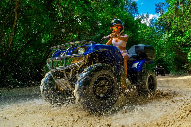 From Playa del Carmen ATV Adventure with Ziplines, Cenote - What the $49 price really covers