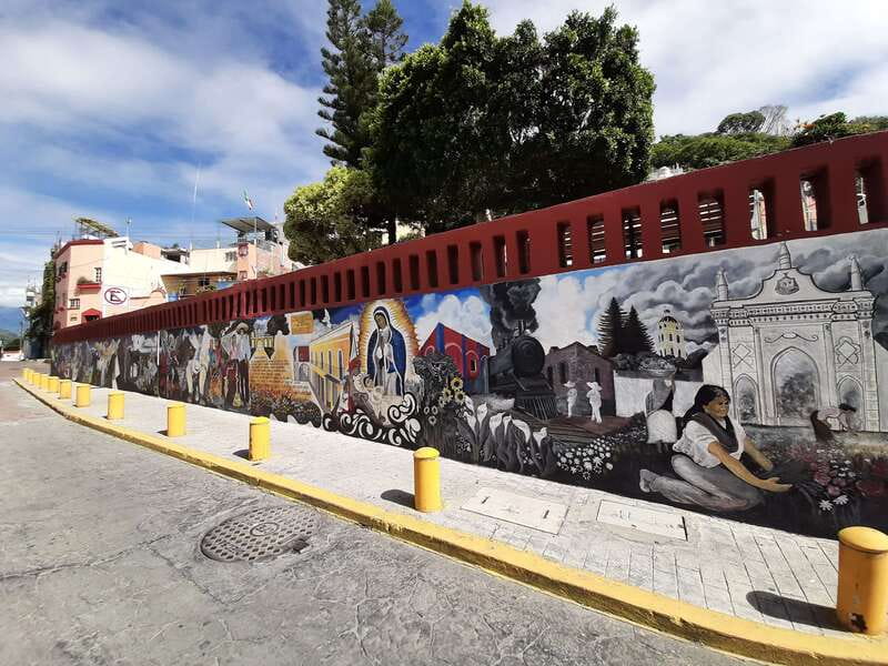 From Puebla: Cholula and Atlixco Magical Towns Tour - Atlixco: flowers beneath Popocatépetl