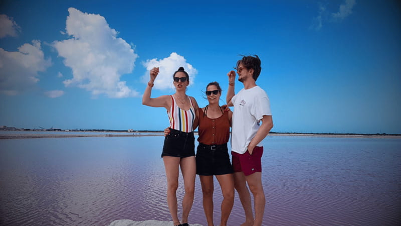 FROM VALLADOLID RIO LAGARTOS + LAS COLORADAS + CENOTE (COLECTIVO TOURISTIC) - Language matters most on the boat
