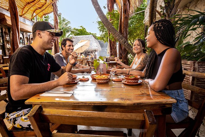 Hidden Cenote Swim & ATV Jungle Adventure with Transportation - Puerto Morelos, snacks, and a short local stop