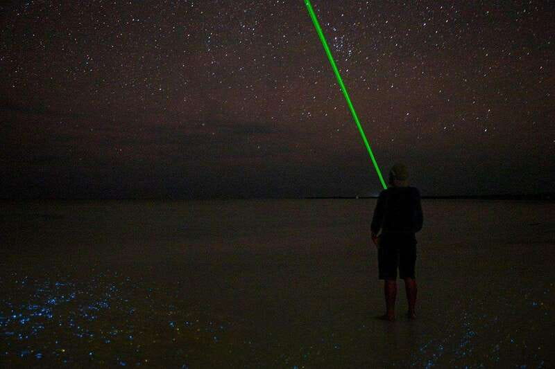 Holbox: Guided Bioluminescence Kayaking Tour - Finding the glowing plankton