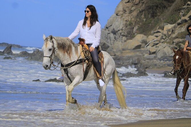 Horseback Riding in Sayulita Through Jungle Trails to the Beach - A real trail ride near Sayulita