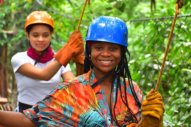 Horseback Riding plus ATV, Cenote, Ziplines, and Lunch - ATV riding through muddy jungle roads