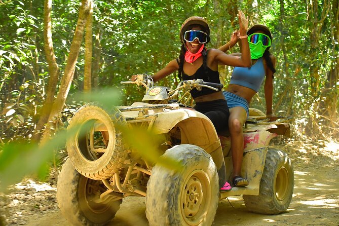 Horseback Riding plus ATV, Cenote, Ziplines, and Lunch - Four jungle ziplines, with limited airtime