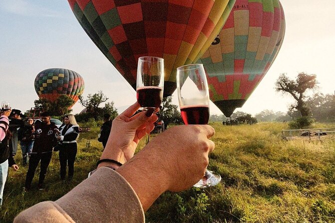Hot Air Balloon Flight with Breakfast Cave and Pyramids Tour - The tasting stop adds local flavor, with a touristy edge