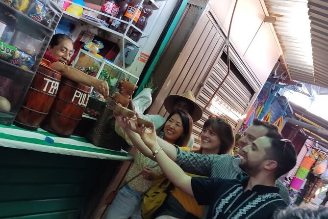 Immersion Tour and Oaxaca Markets, All gastronomy included - The tasting route, from tacos to pre-Hispanic drinks