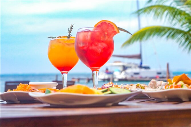 Isla Mujeres Cruise with Beach Club, Snorkel, Lunch and Open Bar - Lunch on Isla Mujeres