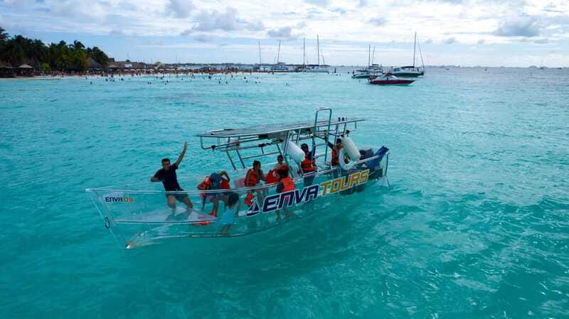 Isla Mujeres: Excursion Crystal Boat Tour at the Caribbean - Key points to know before booking