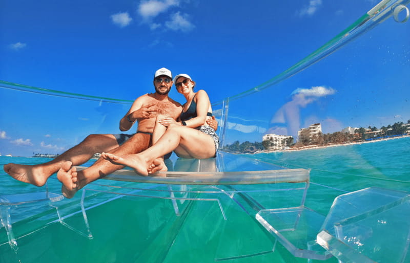 Isla Mujeres: Excursion Crystal Boat Tour at the Caribbean - What the $40 price really includes
