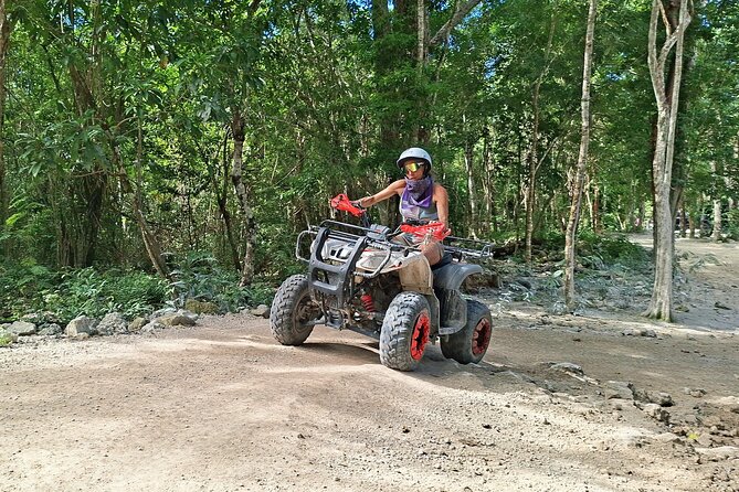 Jade Caverns and Mayan Village Cozumel ATV TOUR - Guides make the difference