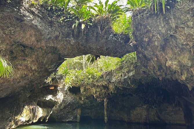 Jade Caverns Private Jeep Tour with Lunch and Snorkeling - Chen Rio offers a brief natural-pool break