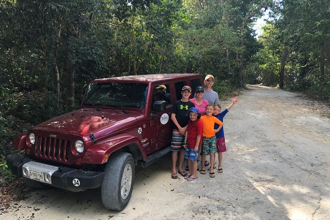 Jungle Jeep Adventure to Mayan Caves, Cenote and Snorkel - A half-day built around variety, not one grand sight