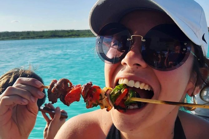 Laguna Grill - Private Boat with on-board BBQ and Drinks Included - Pirate Canal: warm, clear water and an easy first swim