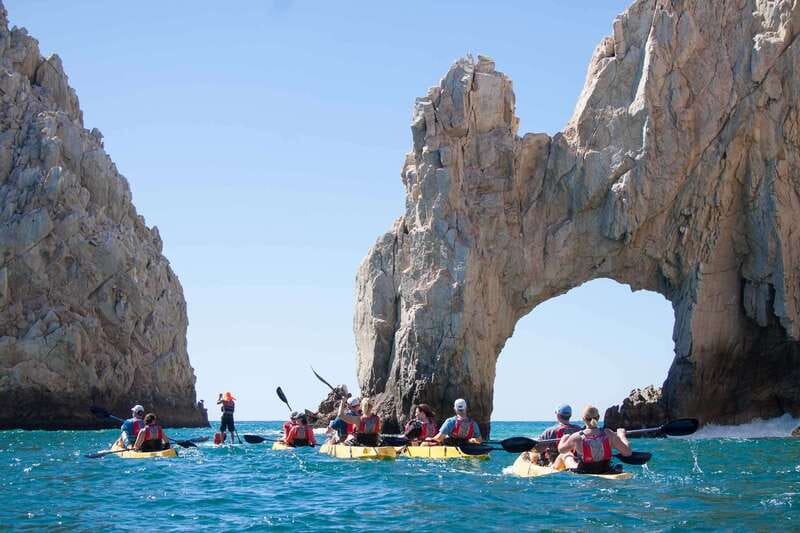 Los Cabos Arch & Playa del Amor Tour by Glass Bottom Kayak - The sea lion colony and the sounds of the rocks