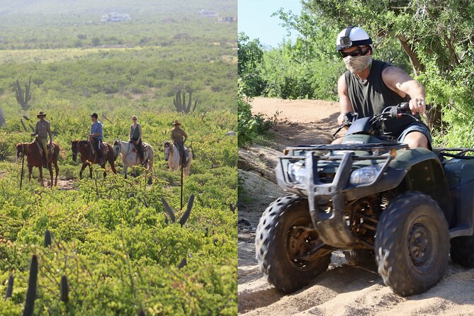 Los Cabos ATV and Pacific Horseback Riding Combo Tour - From Cabo San Lucas to Rancho Carisuva at Migriño Beach