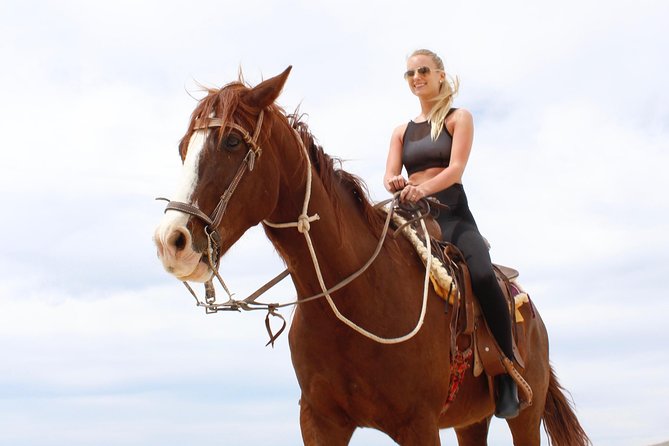 Los Cabos ATV and Pacific Horseback Riding Combo Tour - Horseback riding beside the Pacific