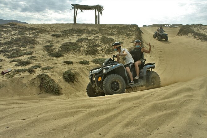 Los Cabos Beach & Desert Tour in Automatic ATV + Tequila Tasting - The Pacific beach is the payoff