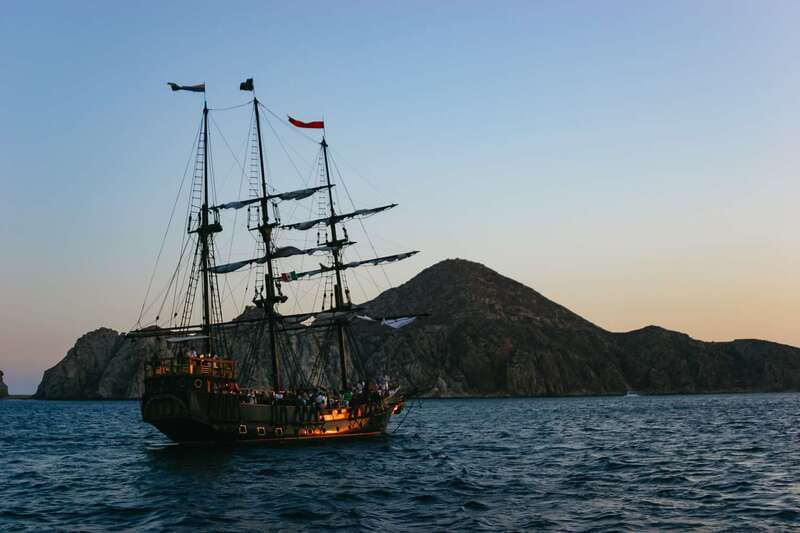 Los Cabos: Pirate Ship Sunset Cruise & Show with Dinner - Seasickness is the serious practical issue