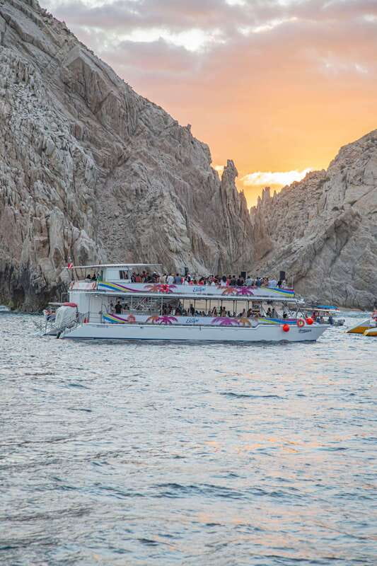 Los Cabos: Sunset Fajitas Dinner Cruise on Cabo Escape - A fajita dinner prepared on deck