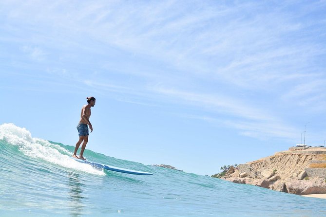 Los Cabos Surf Lesson at Costa Azul - The workout is part of the deal