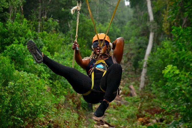 Maya Adrenaline Tulum: Cenote + 5 Ziplining + ATV Adventure - A jungle package built around the cenote