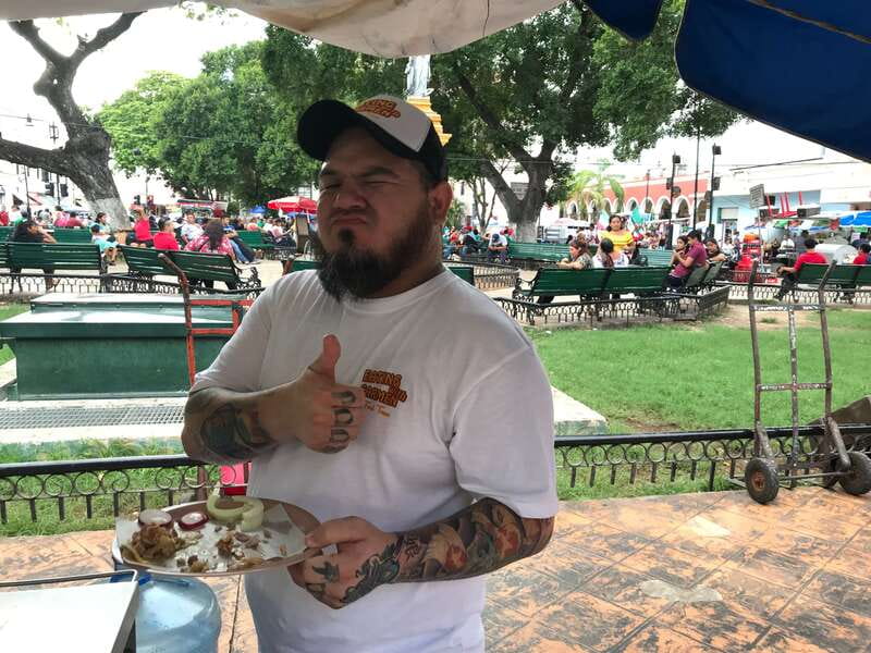 Mérida: 3-Hour Walking Food Tour - Finishing with tacos al pastor and carnitas
