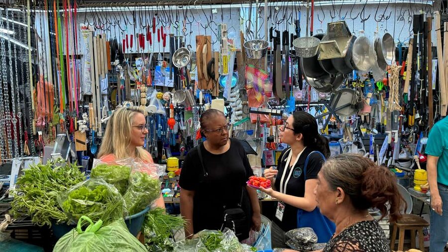 Mérida Cooking Class, taste of Yucatan - A local bus ride to the cooking lesson