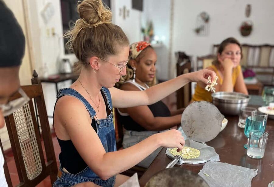 Mérida Cooking Class, taste of Yucatan - Cooking empanadas, panuchos, and Yucatecan favorites