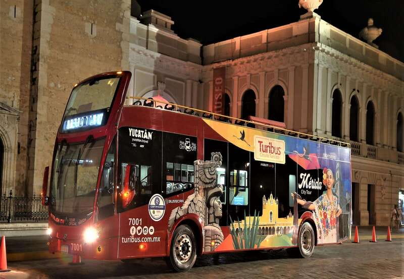 Mérida: Panoramic Sightseeing Tour Bus Ticket with 2 Routes - What the itinerary feels like from the seat