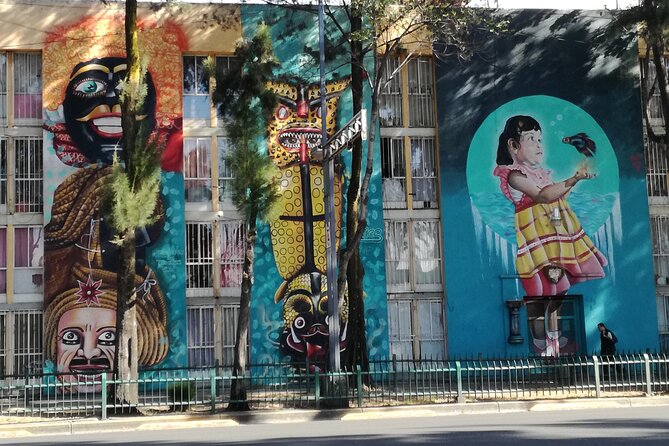 Mexico City; ART NACO : Murals & Street Art Bike Tour - Juárez, Cuauhtémoc, and the final mural stretch
