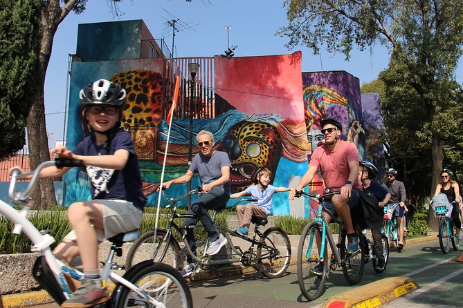 Mexico City; ART NACO : Murals & Street Art Bike Tour - Who will get the most from this three-hour ride