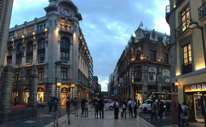 Mexico City at Night Walking tour with optional Torre Latino - The Zócalo, Cathedral, and National Palace
