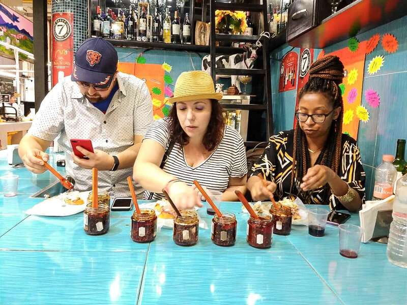 Mexico City: Authentic Downtown Food Tour - San Juan Market starts the meal with a sense of adventure