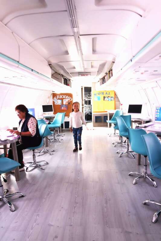 Mexico City: City Highlights Cable Car Ride w/ Taco & Tour - The airplane turned into a public library