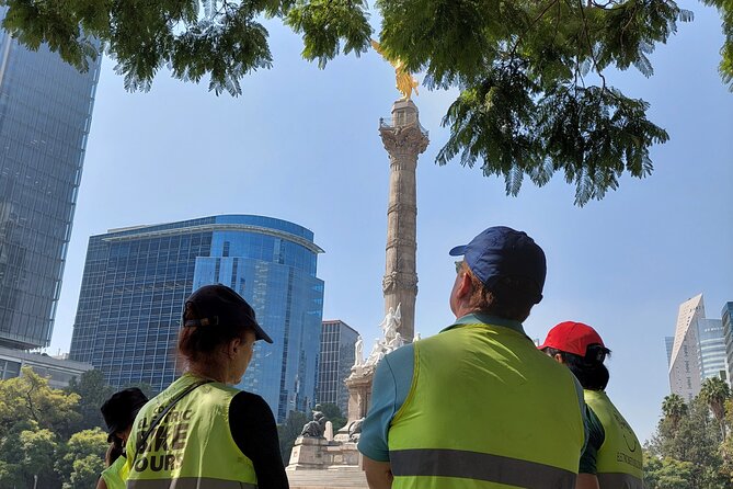 Mexico City E-Bike Tour with a taco and churros stop - The Anthropology Museum and Chapultepec
