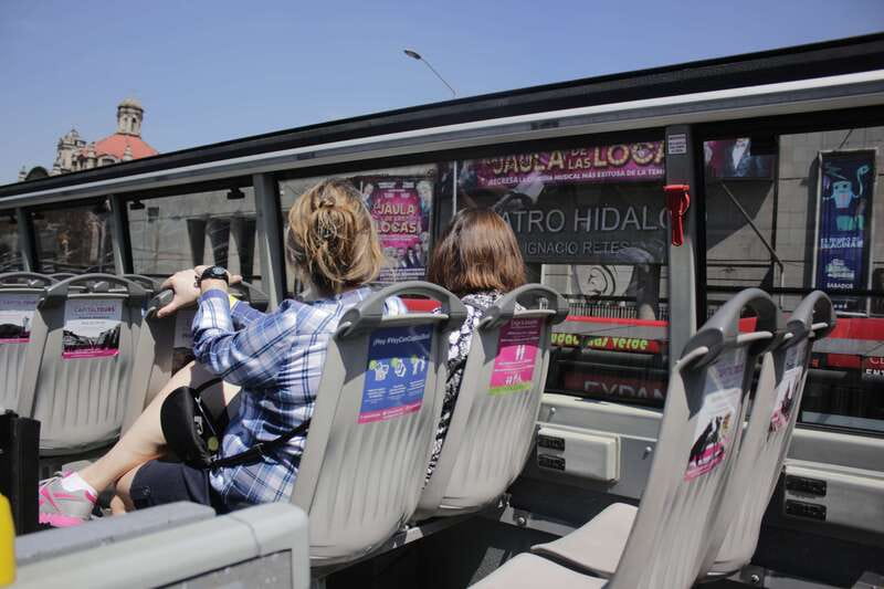 Mexico City: Hop-On Hop-Off Bus City Tour - Audio commentary and the English WiFi warning