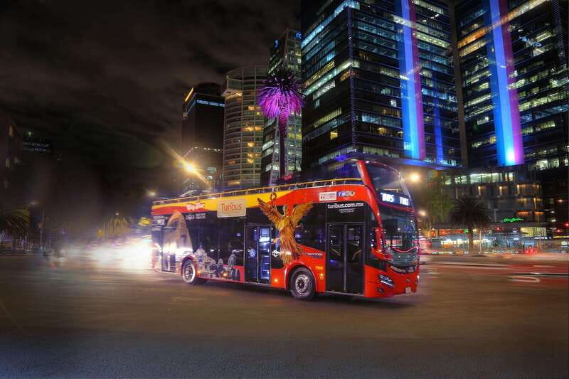 Mexico City: Night City Tour in a Double Decker Bus - The First Look at the Zócalo