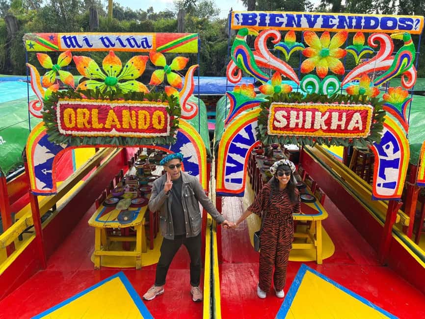 Mexico City: Xochimilco Boat with Guacamole & Premium Drinks - The two-hour canal ride