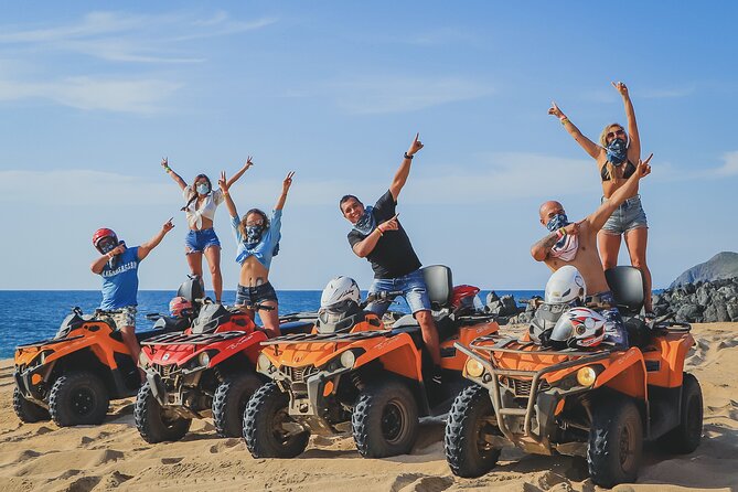 Migriño Beach and Desert ATV Tour in Cabo - The check-in costs that change the value