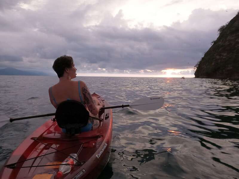 Mismaloya: Los Arcos Bioluminescent Waters Kayak & Cave Tour - Swimming, snorkeling, and the glowing water