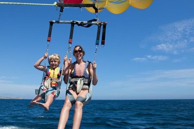 Outdoor Adventure: Parasailing in Los Cabos - A first-time-friendly flight, with real height