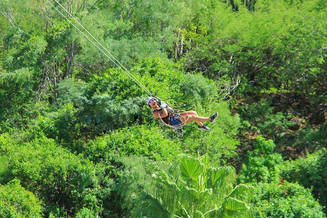 Outdoor Ziplining and UTV Adventure from Los Cabos - Lunch, water, and the pause at base camp