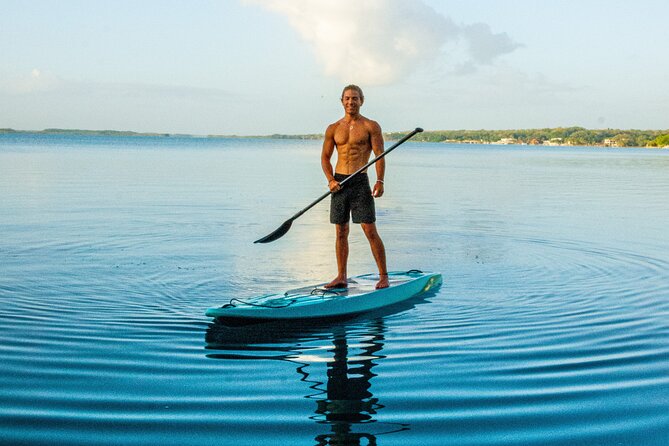 Paddle at Dawn with visit to Cenotes and Islands - Cenote Esmeralda and the mirror-water photo