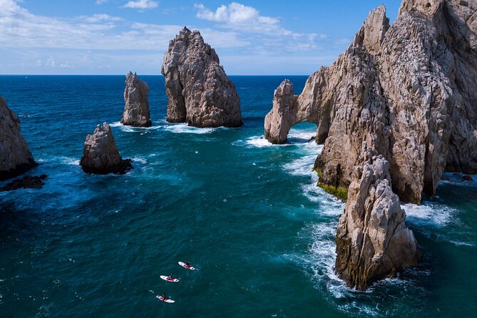 Paddleboard Expedition to the Arch of Cabo San Lucas, Lovers Beach & Snorkel - Starting at Empacadora Beach at 8:00 a.m.