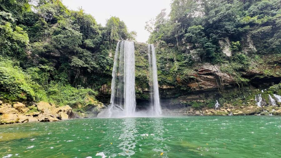 Palenque: Palenque Ruins, Agua Azul Waterfalls and Misol-Ha - Agua Azul gets the final and longest visit