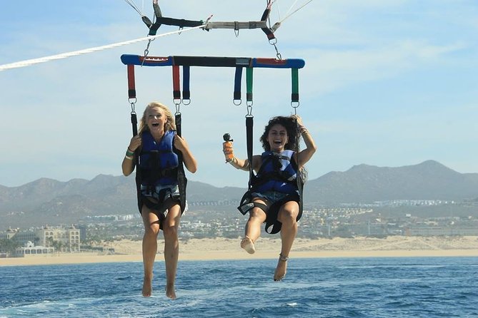Parasailing Los Cabos Adventure - Leaving Cabo Marina for the bay