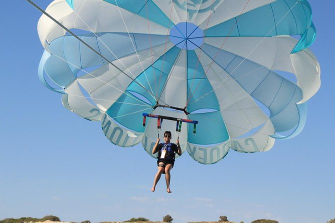 Parasailing Los Cabos Adventure - Stop 1: The Arch and Land’s End from above